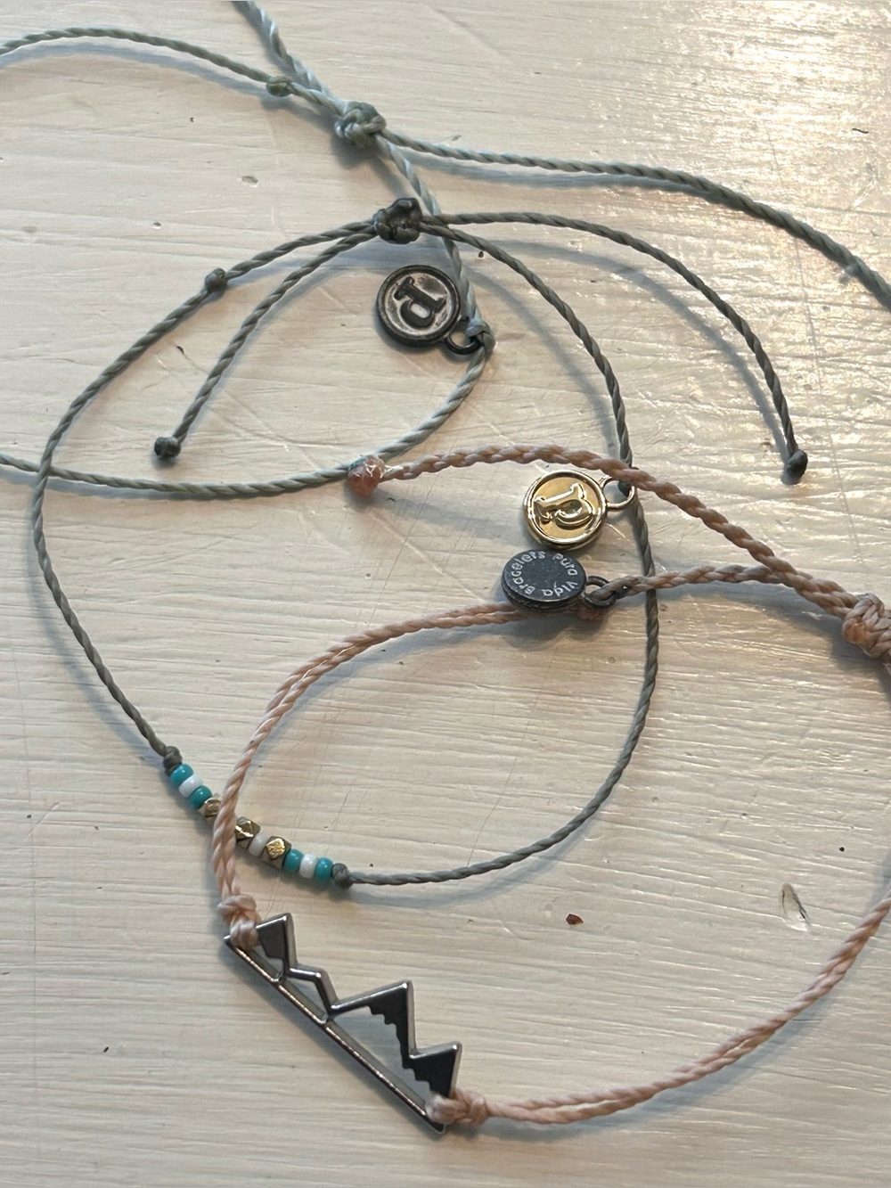 Bundle three Pura Vida bracelets